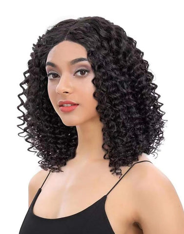 Human Hair Blend Lace Front Wigs